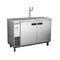 Maxx Cold Beer Tower, 10.5 CUFT, SS Top/Ext., 3" Polished SS Dispenser MXBD48-1S - alternate 3
